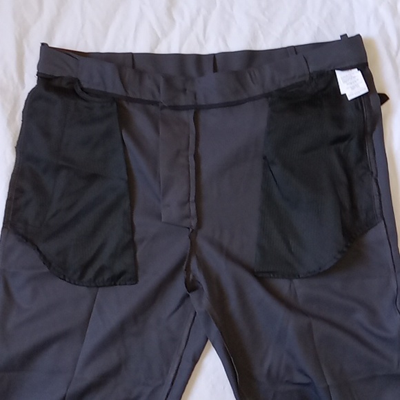 PGA TOUR Asphalt Men's Golf Pants Flat Front Gray Size 38×32 - Picture 10 of 11